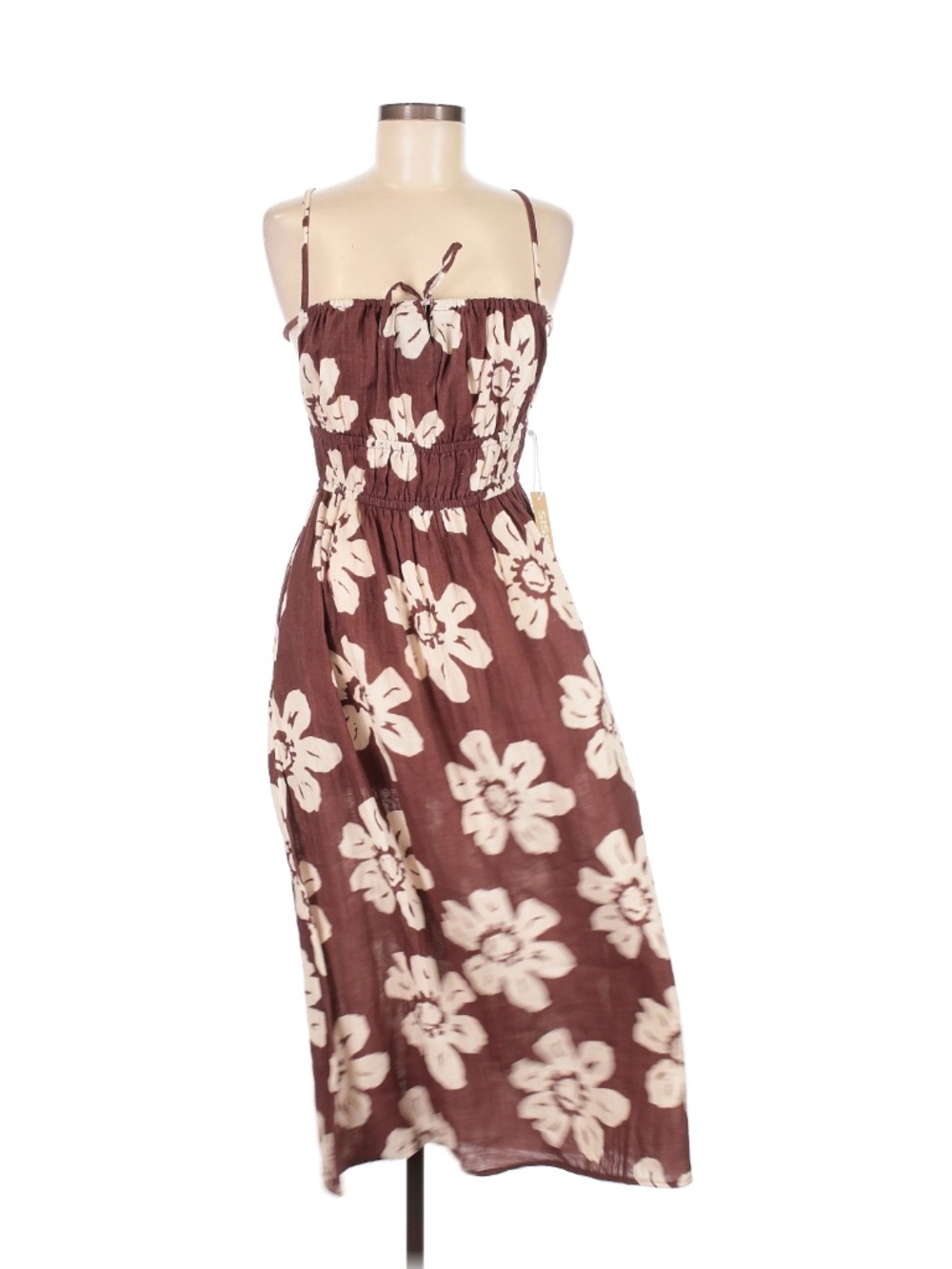 SISSTR NWT cotton gauze midi sun dress